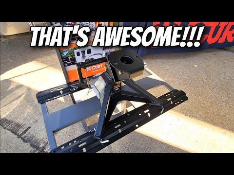 New Fifth Wheel RV Hitch Tech from CURT!