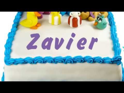 Happy Birthday Zavier