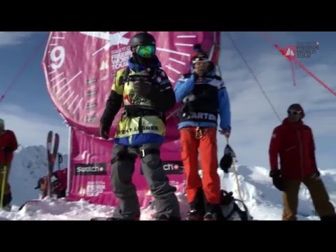 Run Sammy Luebke 2nd place - Haines Alaska - Swatch Freeride World Tour 2016