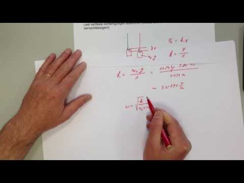 *** Schwingungen Übungen 5 und 6