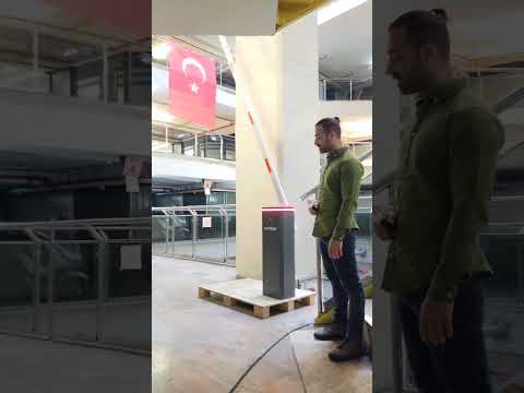OttoPark Br24-Pro 6 Metre Teleskopik Kollu Otomatik Otopark Bariyeri Test Videosu