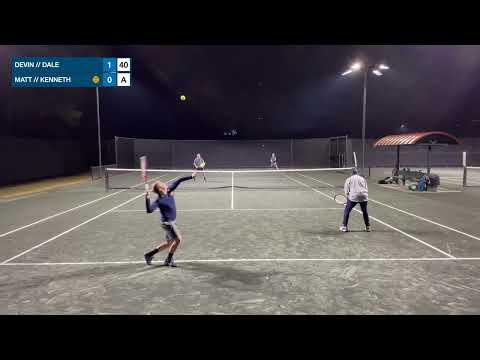Devin/Dale vs Matt/Kenneth - 02/20/2024 - Westgate Tennis Center