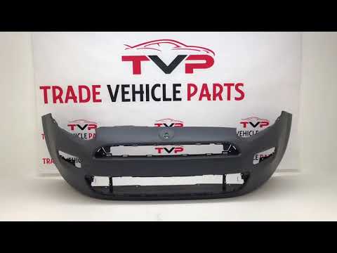 Fits Fiat Punto 2012- Onwards Front Bumper Primed No Pdc Or Washer Holes video