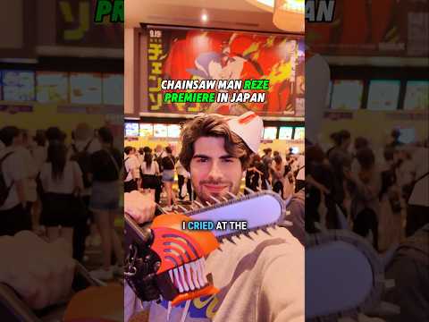 Chainsaw Man Reze Premiere in Japan 🤯