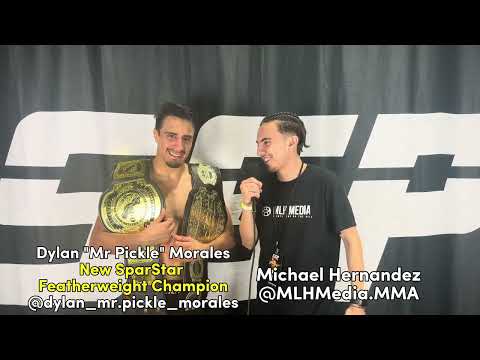 Dylan Morales Post Fight