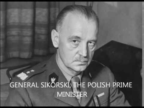 GENERAL SIKORSKI POLISH PRIME MINISTER MURDERED IN GIBRALTAR BY STALIN'S AGENTS? -
