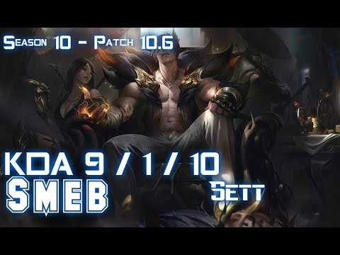 Smeb SETT vs DARIUS Top - Patch 10.5 KR Ranked