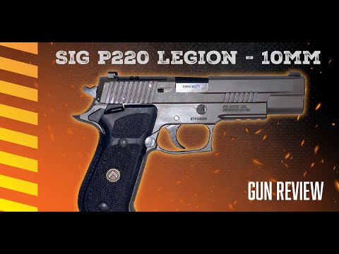 Sig P220 Legion review - 10mm - Coolest 10mm Pistol?