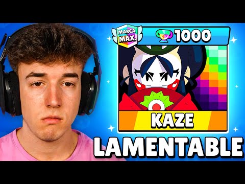 SUBO a KAZE a 1000 COPAS PERO DE MANERA LAMENTABLE en BRAWL STARS