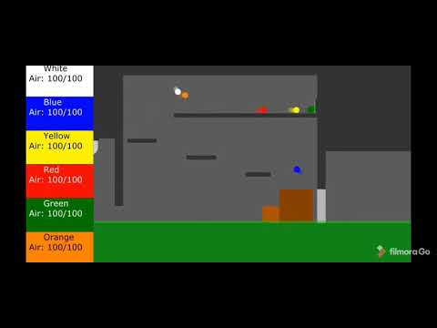 Reacting to marble race sinking ship - by algodoo marblez