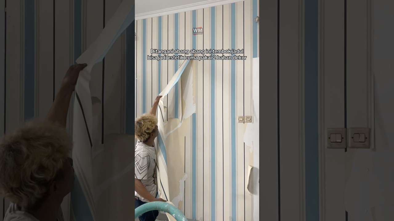 GUNAKAN 2 BAHAN INI UNTUK MEMBUAT DINDING MENJADI ESTETIKA #desaininterior #dekorasirumah #tips #...