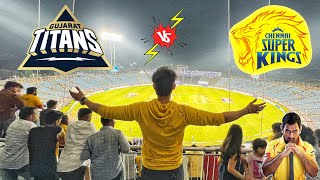 CSK vs GT IPL Match Vlog In Pune MCA Stadium | Saw Dhoni For The First Time ❤️