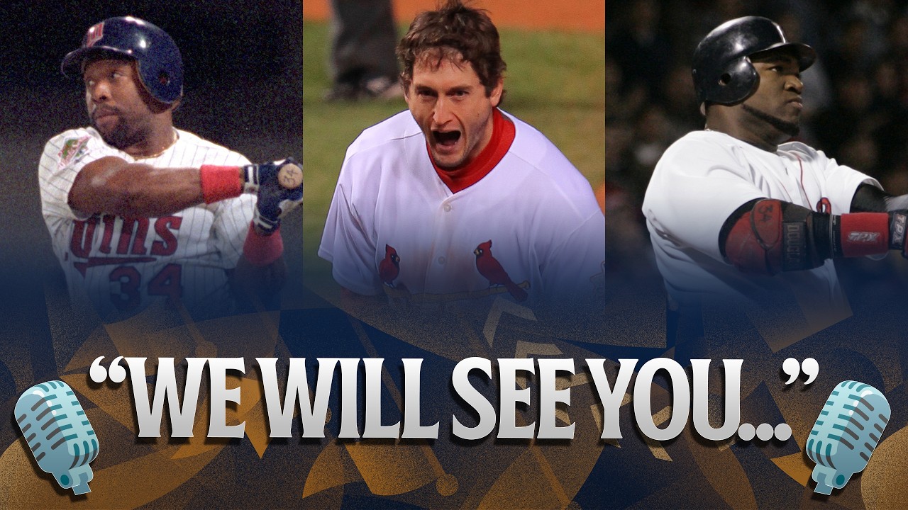 ICONIC "We will see you..." calls from POSTSEASON HISTORY! 🎙️(Ft. Jack Buck, Joe Buck & Joe Davis!)
