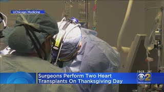 University Of Chicago Surgeons Perform Two Heart Transplants On Thanksgiving Day