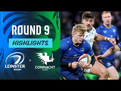 Leinster v Connacht | Highlights | Round 9 | URC 2025/26