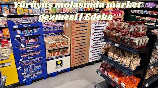 Yürüyüş molasında market gezmesi Alışveriş #31 | Edeka, Kendi Ürünleri