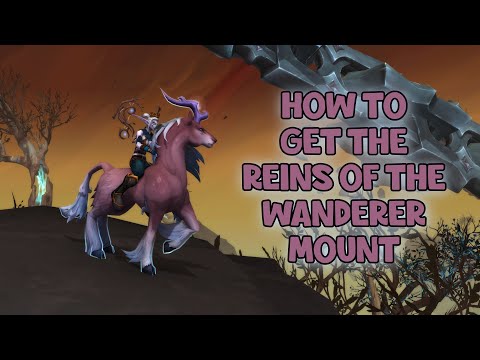 WoW Shadowlands 9.1 - How To Get The Reins of The Wanderer Mount | Maelie The Wanderer | Korthia
