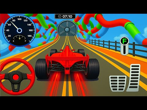 GT Formula Car Mega Ramp Extreme Racing - Formula Car Racing Stunts 3D - Android Gameplay #23