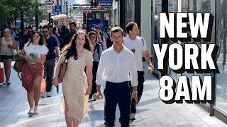 They’re Not Angry. It’s Just Manhattan Before 9AM | NYC 4K Walk