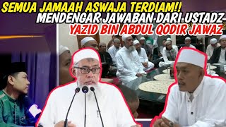 Download lagu All the Aswaja congregation fell silent!! Hearing the answer from Ustadz Yazid Bin Abdul Qodir Ja... mp3