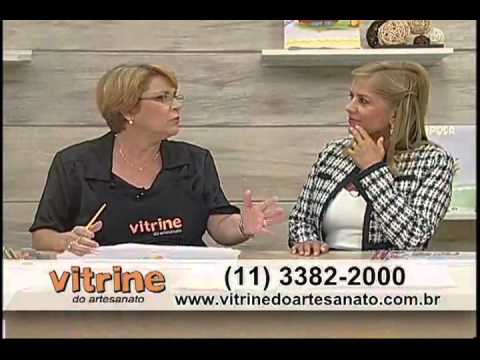 Pintura em pano de copa com Beth Matteelli - Vitrine do Artesanato na TV