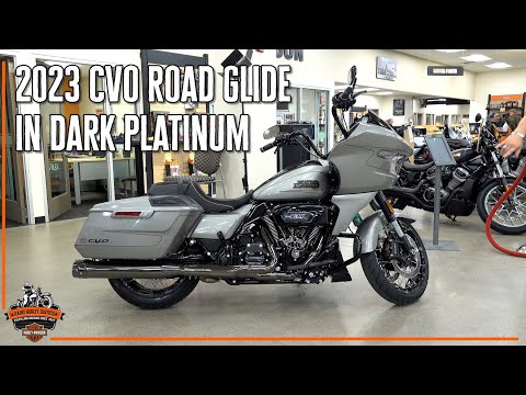 2023 CVO Road Glide in Dark Platinum OVERVIEW - NEW FEATURES + ACCESSORIES AND MORE!