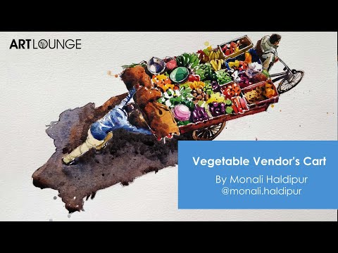 Watercolour Tutorial | By Winsor & Newton Brand Educator-Monali Haldipur #art #watercolortutorial