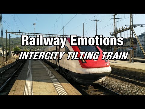 🚆 NEIGEZUG FÜHRERSTANDSMITFAHRT mit hohen Tempi und schnellen Kurven (Schweiz | IC5 Zürich - Biel)