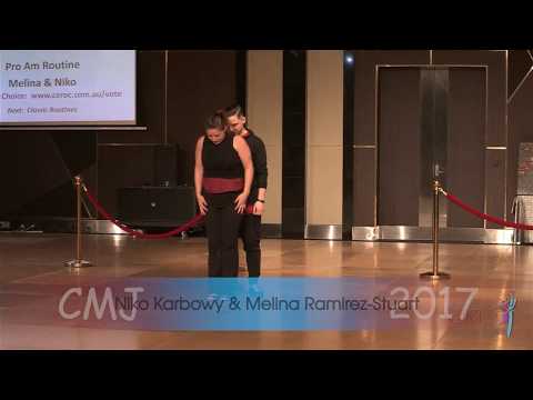 2017 CMJ Championships - West Coast Swing Pro Am Niko & Melina