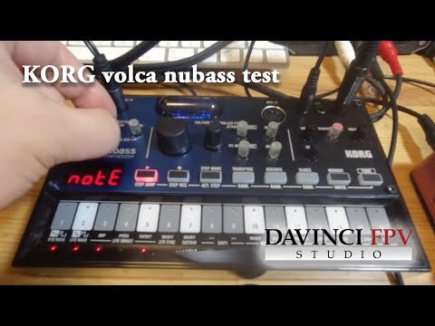 【MUSIC】KORG volca nubass test