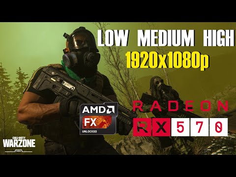 Call of Duty Warzone | FX 6300 RX 570 | All Settings 1080p