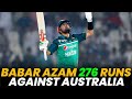 Babar Azam Complete Dominance vs Australia | 1 Fifty & 2 Centuries | PCB | MM2A