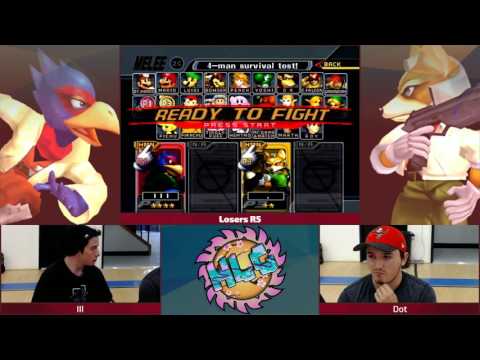 ABU 17: III (Falco) vs. Dot (Fox) -  SSBM Singles Losers Quarters