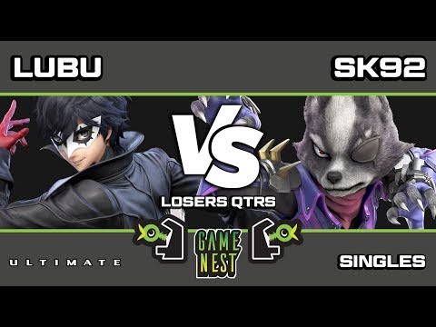 Game Nest Smash It Up: Top Lu Bu (Joker/Ganondorf) vs SK92 (Wolf) - Losers Qtrs