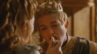 King Joffrey death scene but with &quot;Hallelujah&quot;