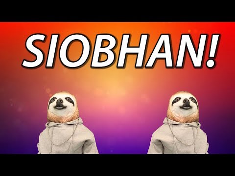HAPPY BIRTHDAY SIOBHAN! - SLOTH HAPPY BIRTHDAY RAP