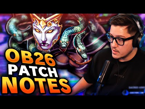 OB26 PATCH NOTES: DISCORDIA ADDED, ADC ITEMS REWORKED, AND BIG JUNGLE NERFS?