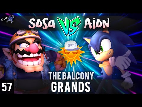 PM @ the Balcony 57 - Grands ft. R3|Sosa (Wario) VS Aion (Sonic)