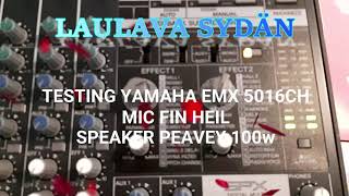 Video thumbnail for Yamaha EMX-5016Cf by Laulavasydan