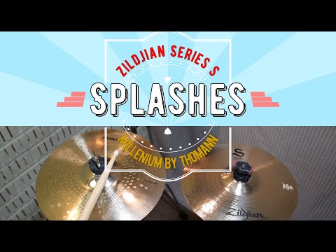 Two Splash Cymbals to choose from - Which would you choose? Millennium 12" and Zildjian 10" Splash