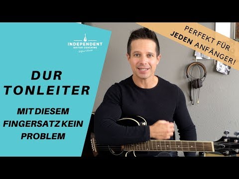 Gitarre lernen - So spielst du alle Dur-Tonleitern auf der Gitarre!