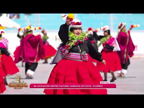Carnaval de Ccota - Platería | Danzas Originarias 2025 CANDELARIA 4K