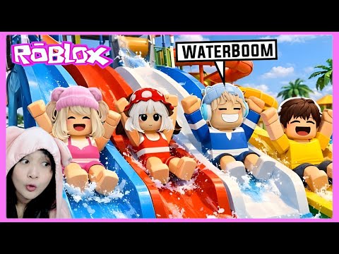 Aku dan Abangku Jalan-Jalan ke WATERBOOM TERBESAR di DUNIA ROBLOX @bangboygamingYT
