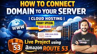 How to Connect Domain to Your Server | AWS Route 53 Live Project (Step-by-Step) | #kaashivinfotech