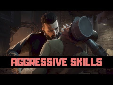 VAMPYR - All Agressive Skills Gameplay / Aggressive Abilities / Aggressive Powers