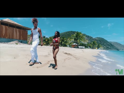 TROPIC P - TROPIC [OFFICIAL VIDEO] 4k [ Drone View Of The Caribbean Island StKitts ]