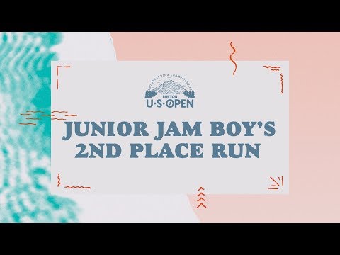 2018 Burton U·S·Open Junior Jam – Boy’s 2nd Place Run