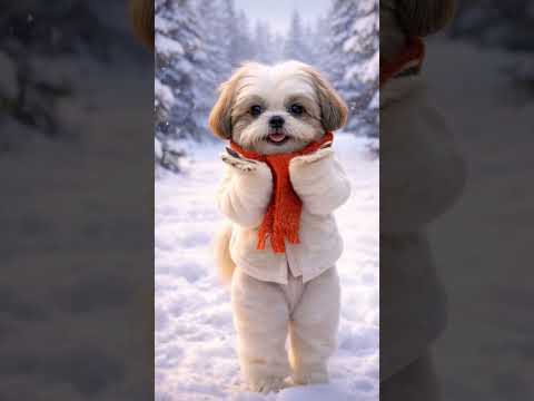 혼자 뮤비찍었다 #klingai #cute #시츄 #pets