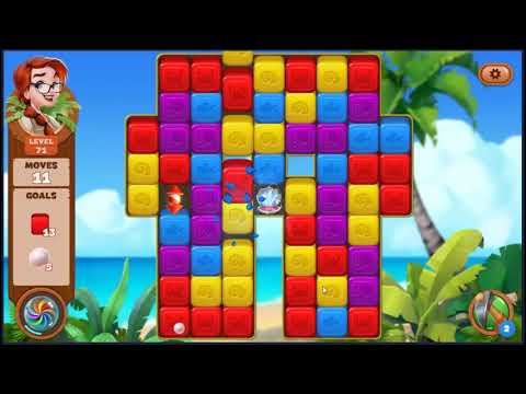 Lost Island Blast Adventure Level 71 - NO BOOSTERS 🏝️ | SKILLGAMING ✔️