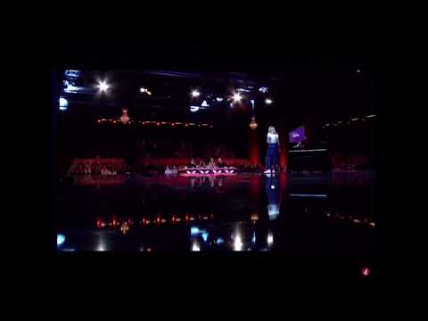 Paula Jivén game:ar i Talang 2018 - Talang (TV4)